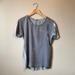 Lucky Brand Lavender Velvet Top